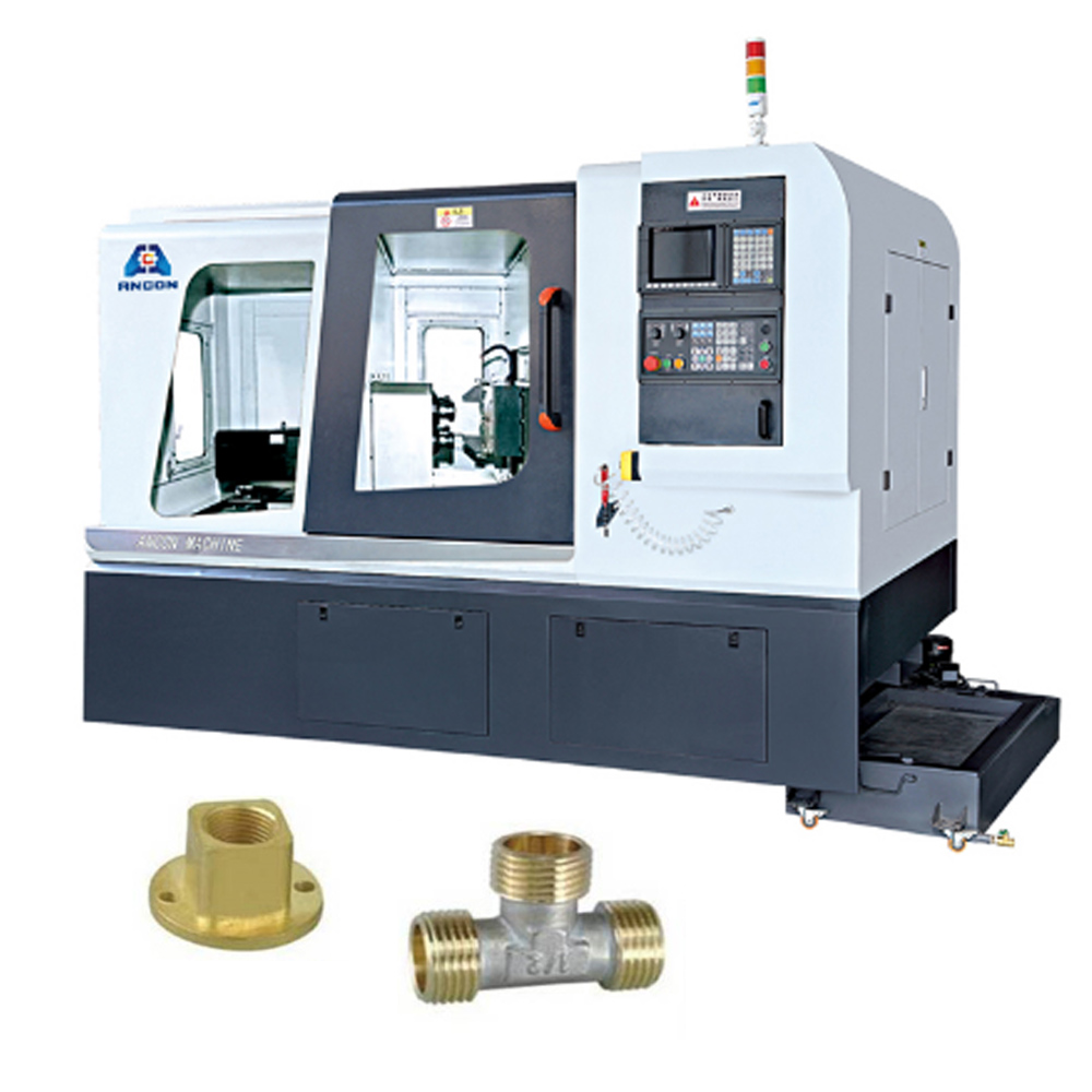 Mesin Delin Ancon AC-Wsk-8z Seri Delapan Spindle Horizontal CNC Drilling/Tapping